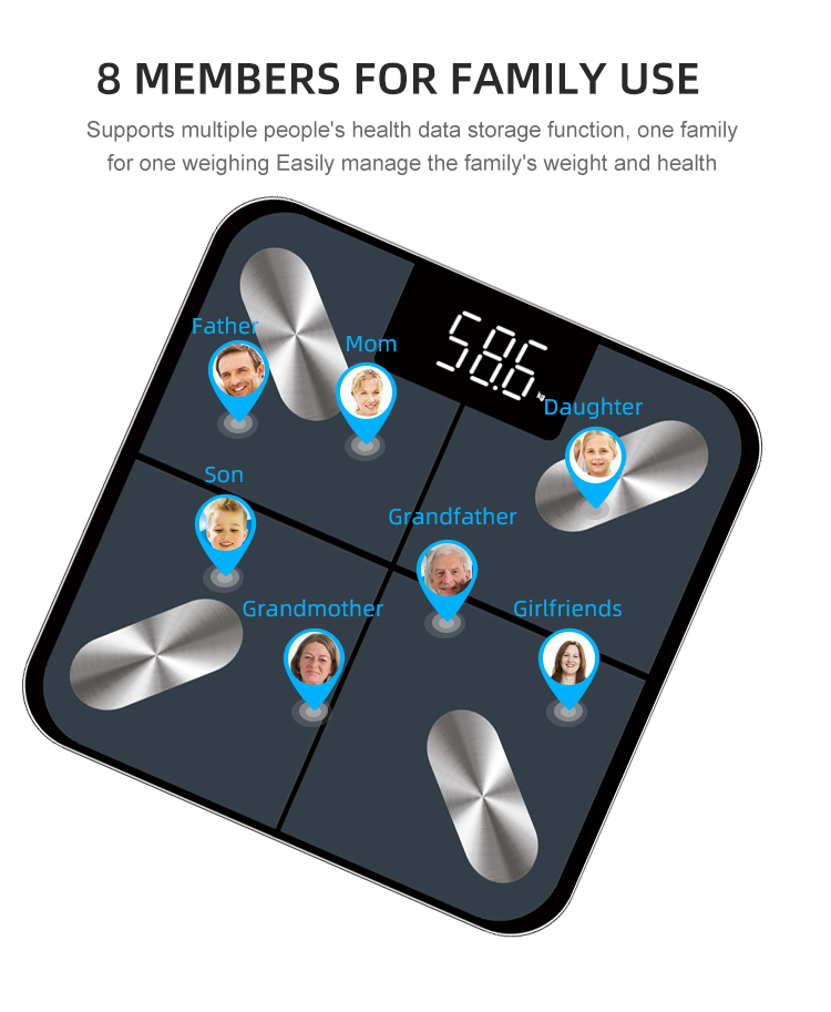 smart digital weight scale